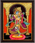 RadhakrishnaTraditional Tanjore Painting