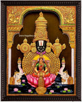 3D Balaji Laklshmi Embossed Tanjore Painting
