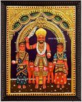 Shree Bramhlingaeshwra Maranakatte Traditonal Tanjore Painting