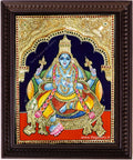 Dhavanthri 2 Tanjore Painting