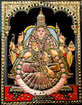 Vijaya Lakshmi Tanjore Painting