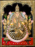 Dhanya Lakshmi Gold Tanjore Painting