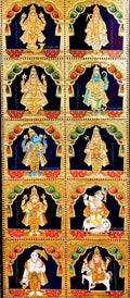 Dasavathar Tanjore Painting