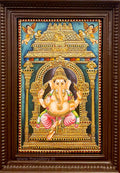 Ganesha Tanjore Painting