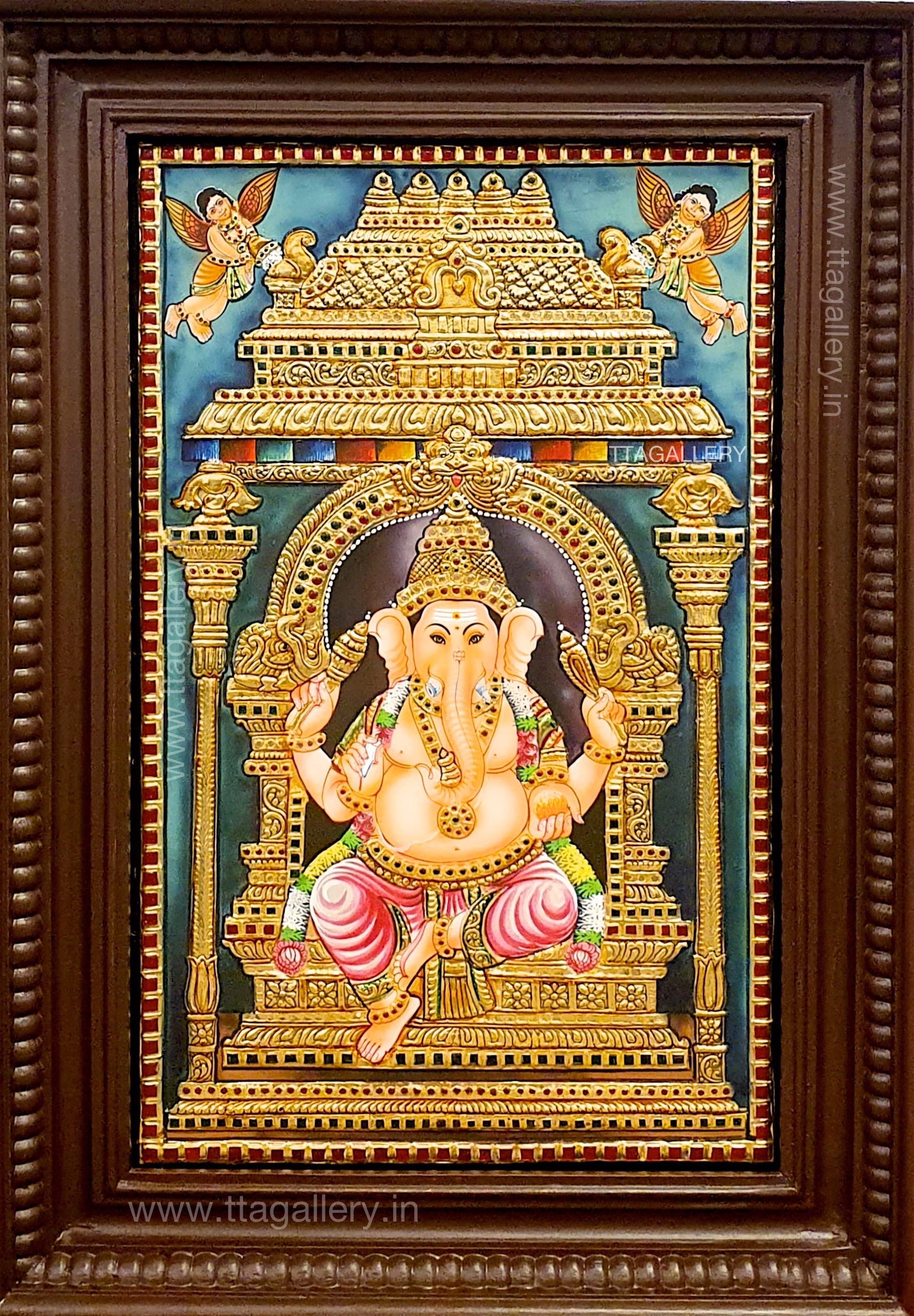 Ganesha Tanjore Painting