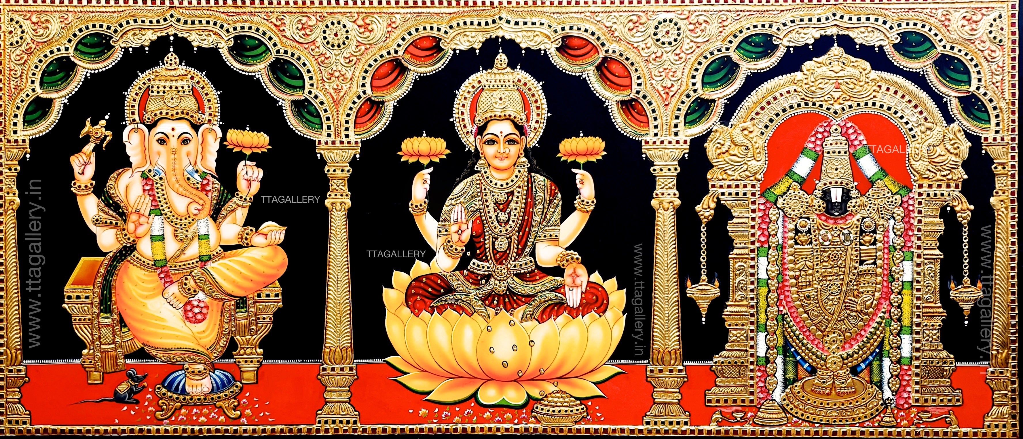 Pooja Painting Tanjore Painting