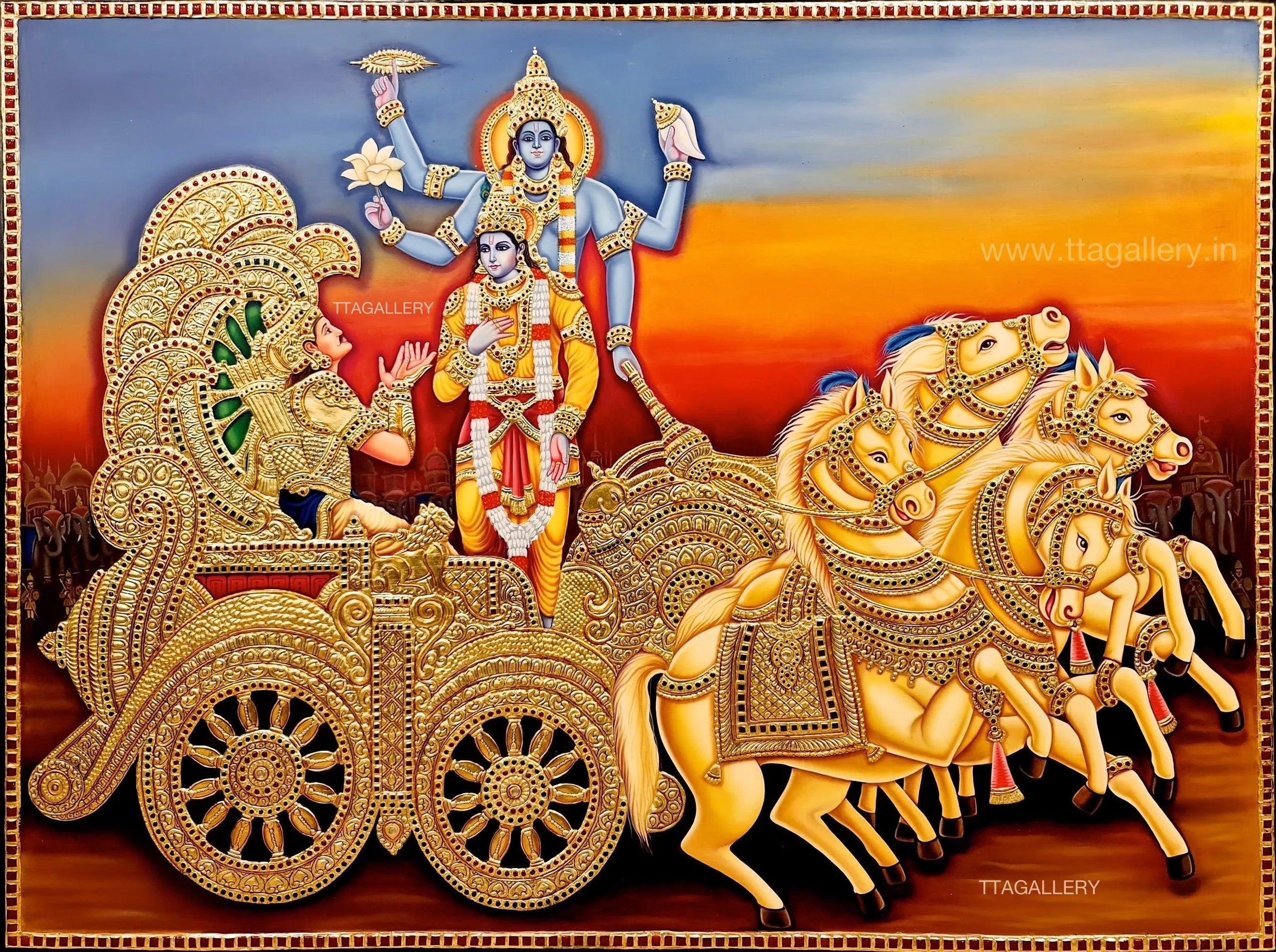 Geetha Ubathesam Tanjore Painting