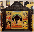 Pooja Painting Ganesha Lakshmi Tanjore Painting