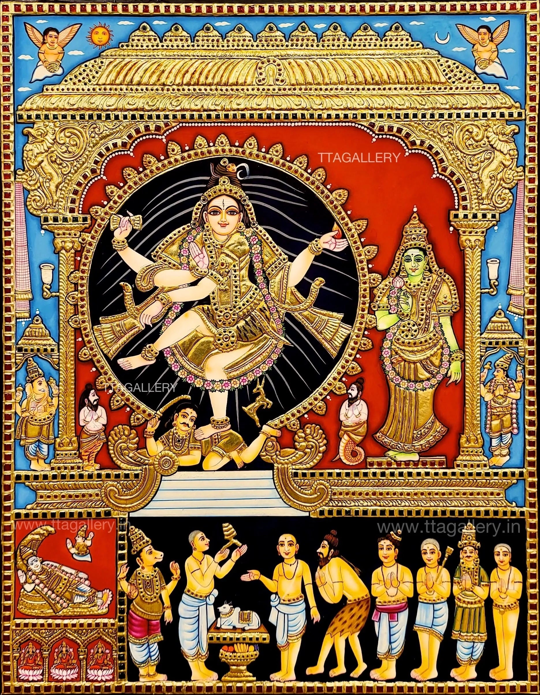 Natrajar Tanjore Painting