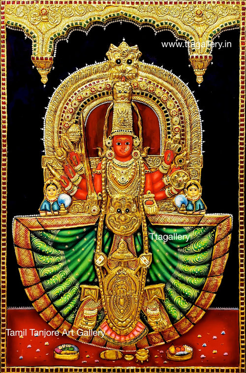 3D Home God Traditional Tanjore Painting