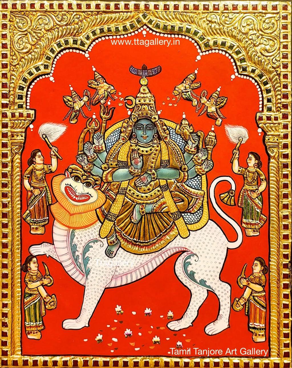 Home God Traditional Tanjore Painting