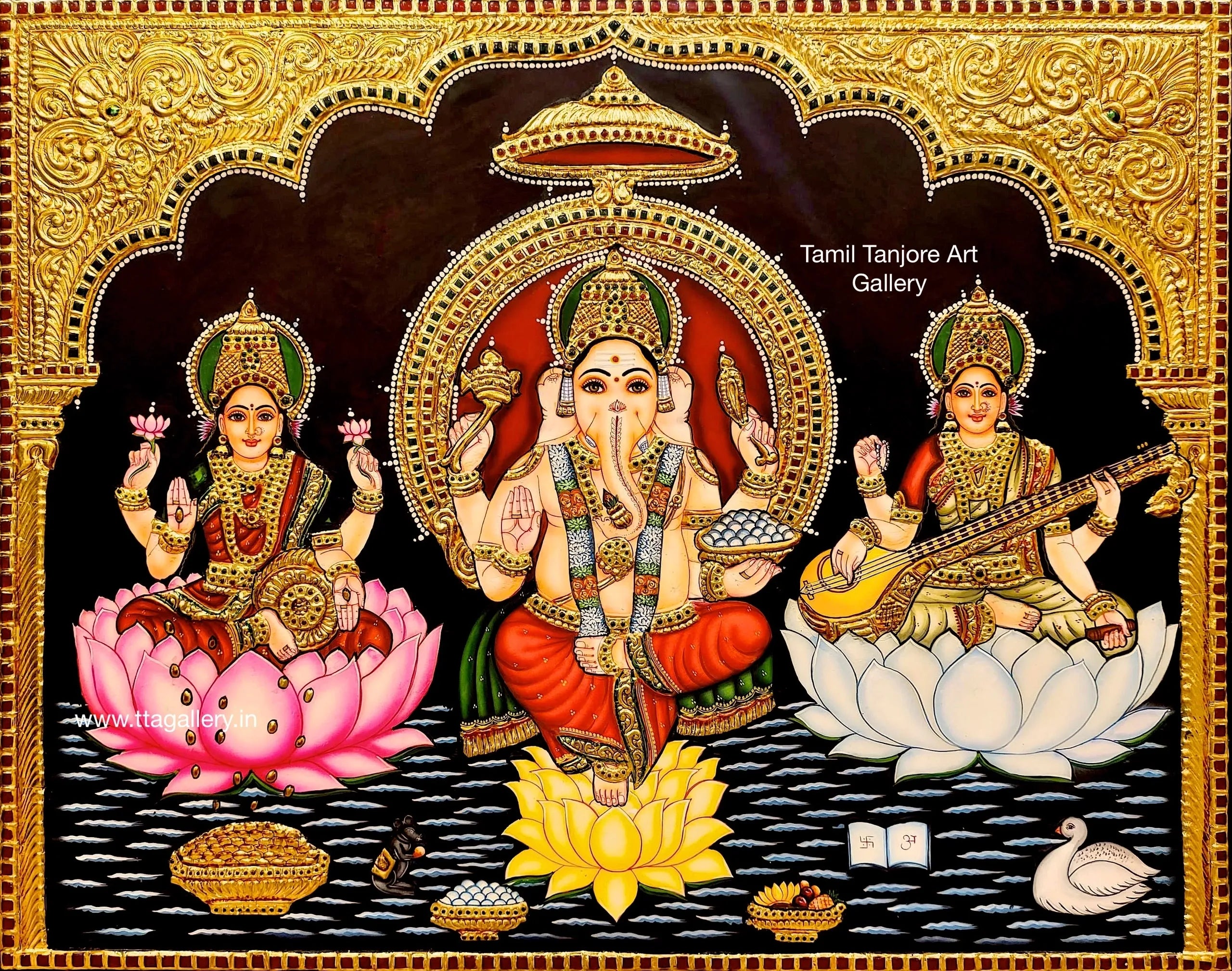Pooja Painting Traditional Tanjore Painting