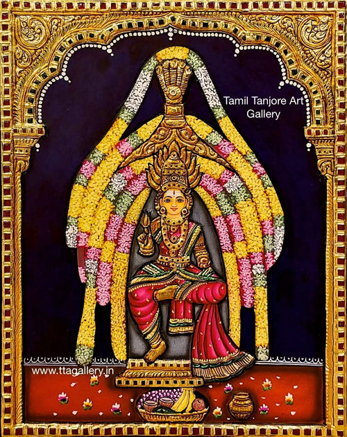 Amman Traditional Tanjore Painting
