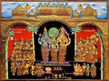 Girija Kalyanam Traditonal Tanjore Painting