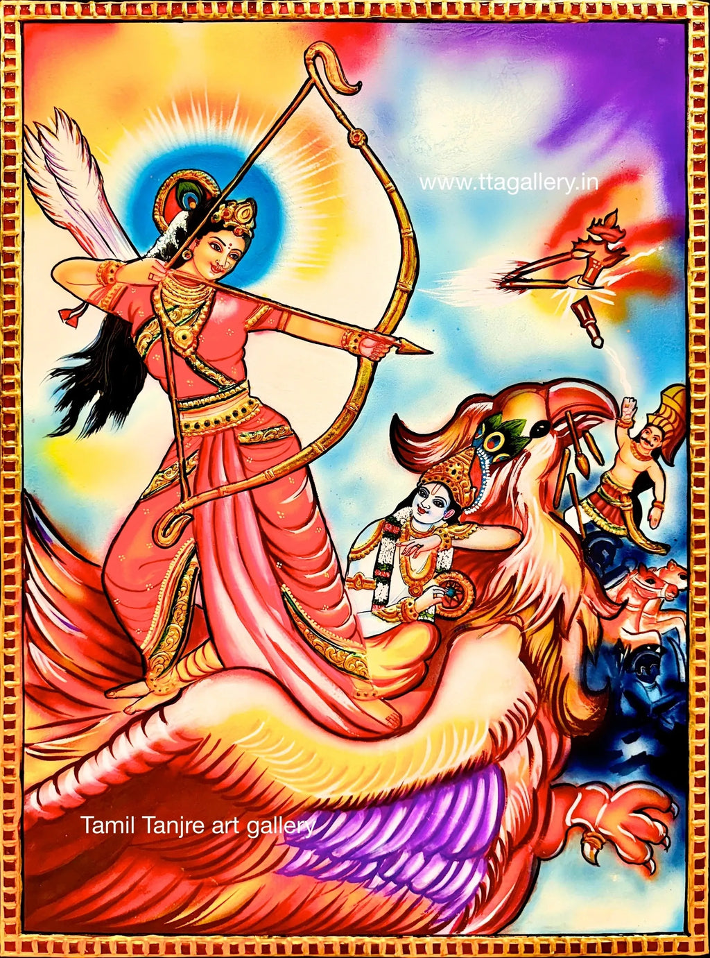 SathyabamaTraditional Tanjore Painting