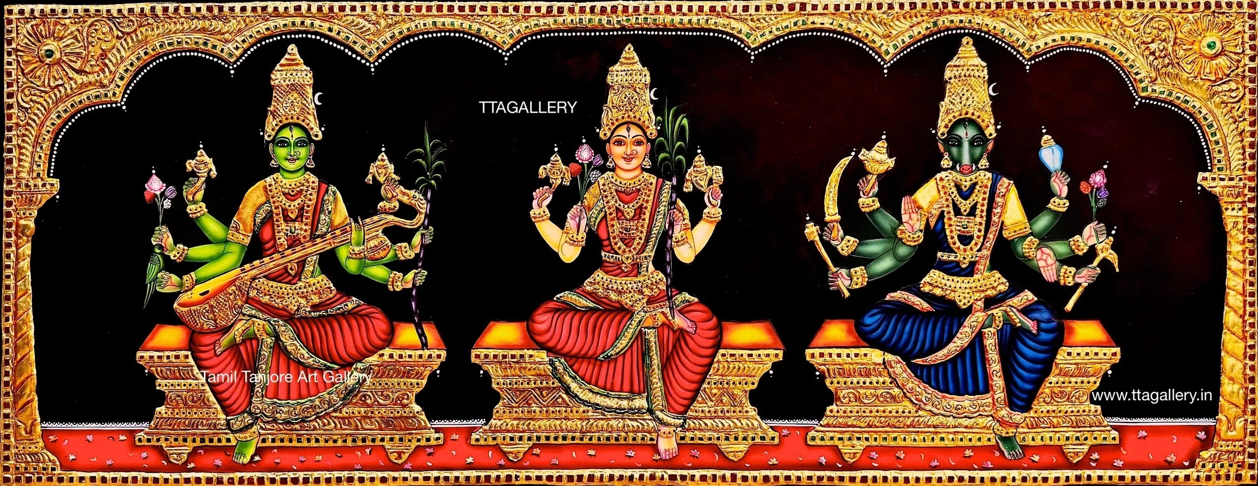 Varaghi Traditonal Tanjore Painting