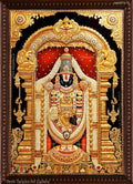 3D Balaji Full AD Stone Embossed Tanjore Painting
