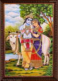 Radhe Krishna Tanjore Painting