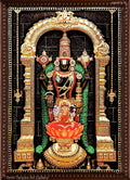 3D Balaji Lakshmi Tanjore Painting