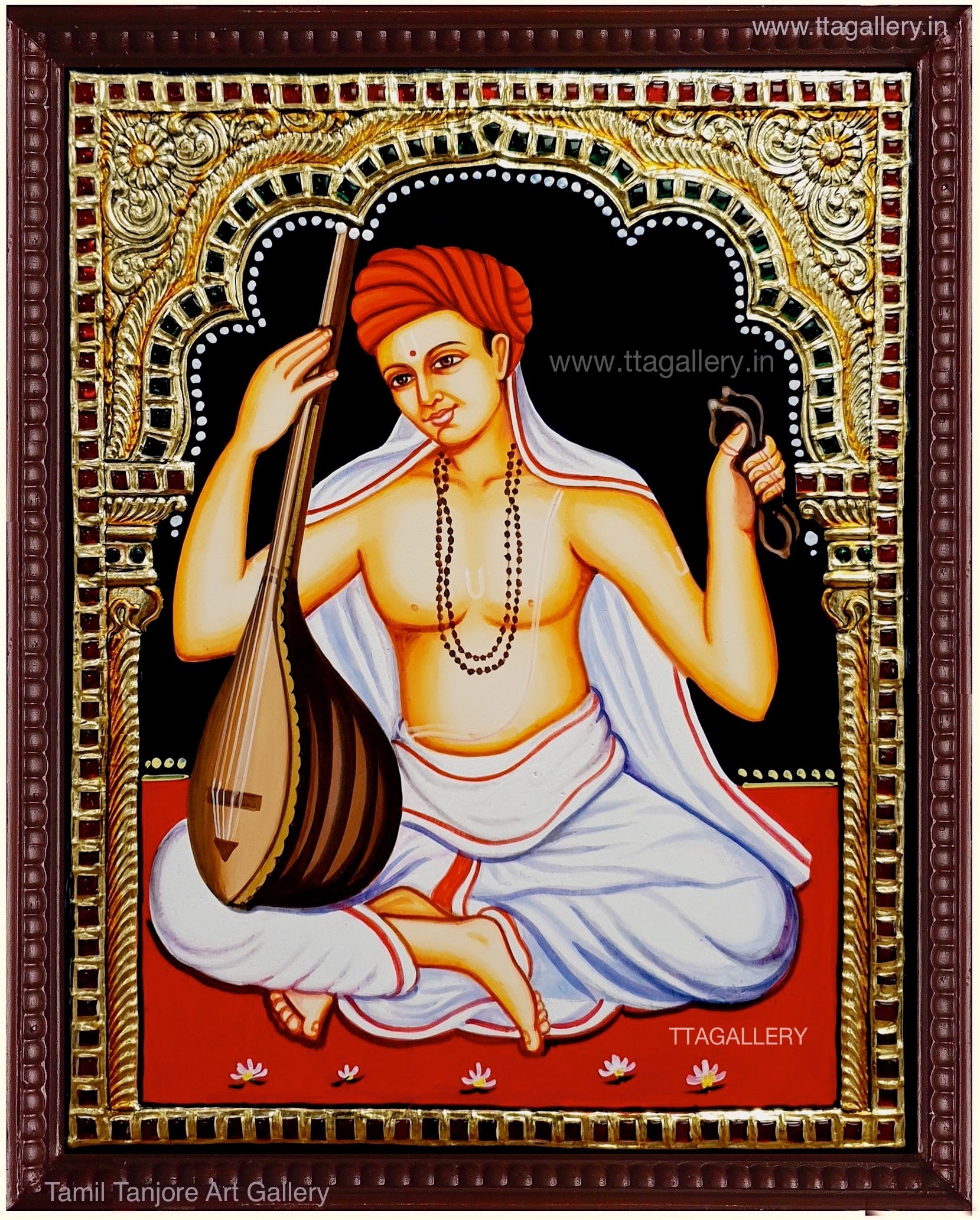 Bhagavathar Tanjore Painting