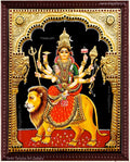 Durga Devi Tanjore Painting