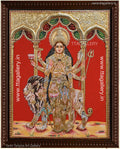 Durga Devi Tanjore Painting