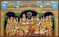 Girija Kalyanam Tanjore Painting