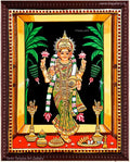 Graha Lakshmi Tanjore Painting