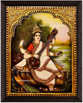 Saraswathy Traditional Tanjore Painting