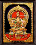 3D Angala Parameswari Tanjore Painting