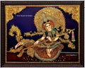 Indonesia Saraswathi Traditional Tanjore Painting