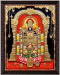 Balaji Lakshmi Tanjore Painting