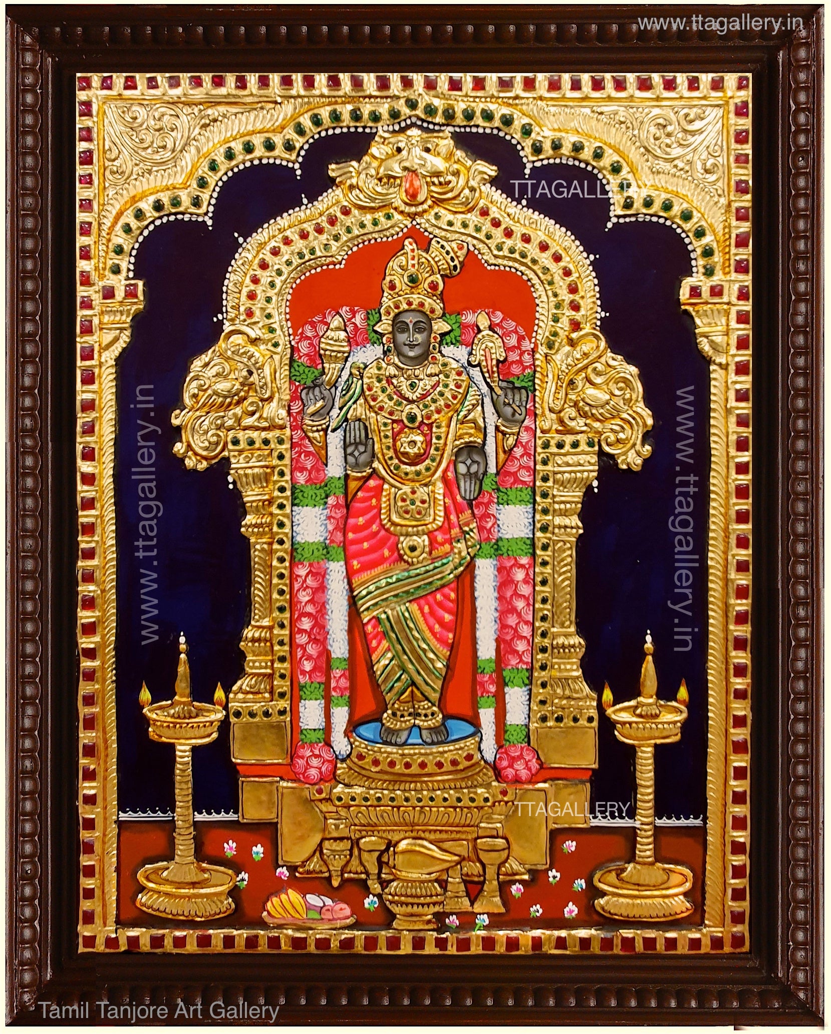 Karpagambal Tanjore Painting