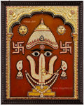 Sri Rani Sati Dadi 3D Tanjore Painting