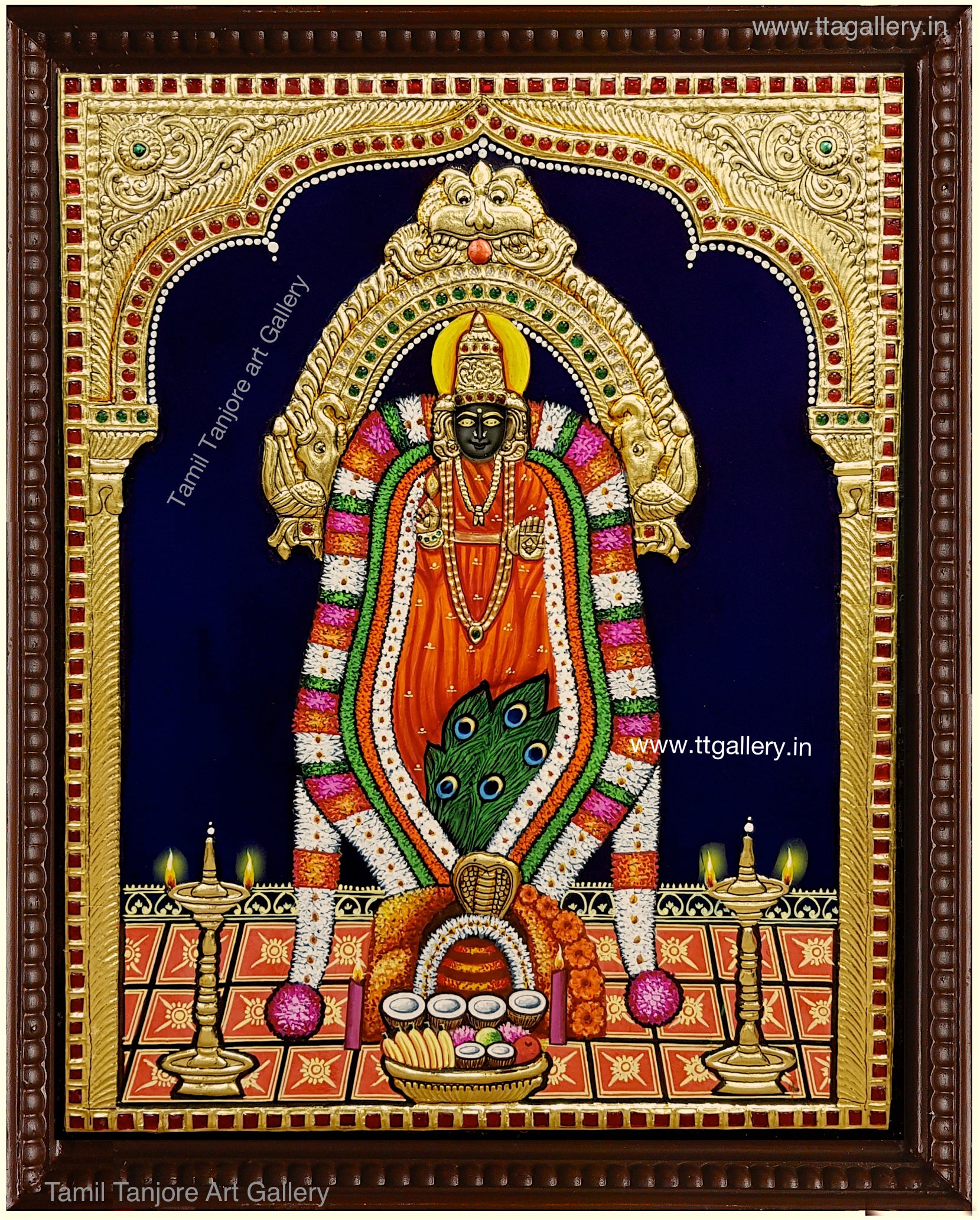 Melmaruvathur Adhiparasakthi Tanjore Painting