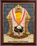 3D Navaladi Karuppanna Swamy Tanjore Painting