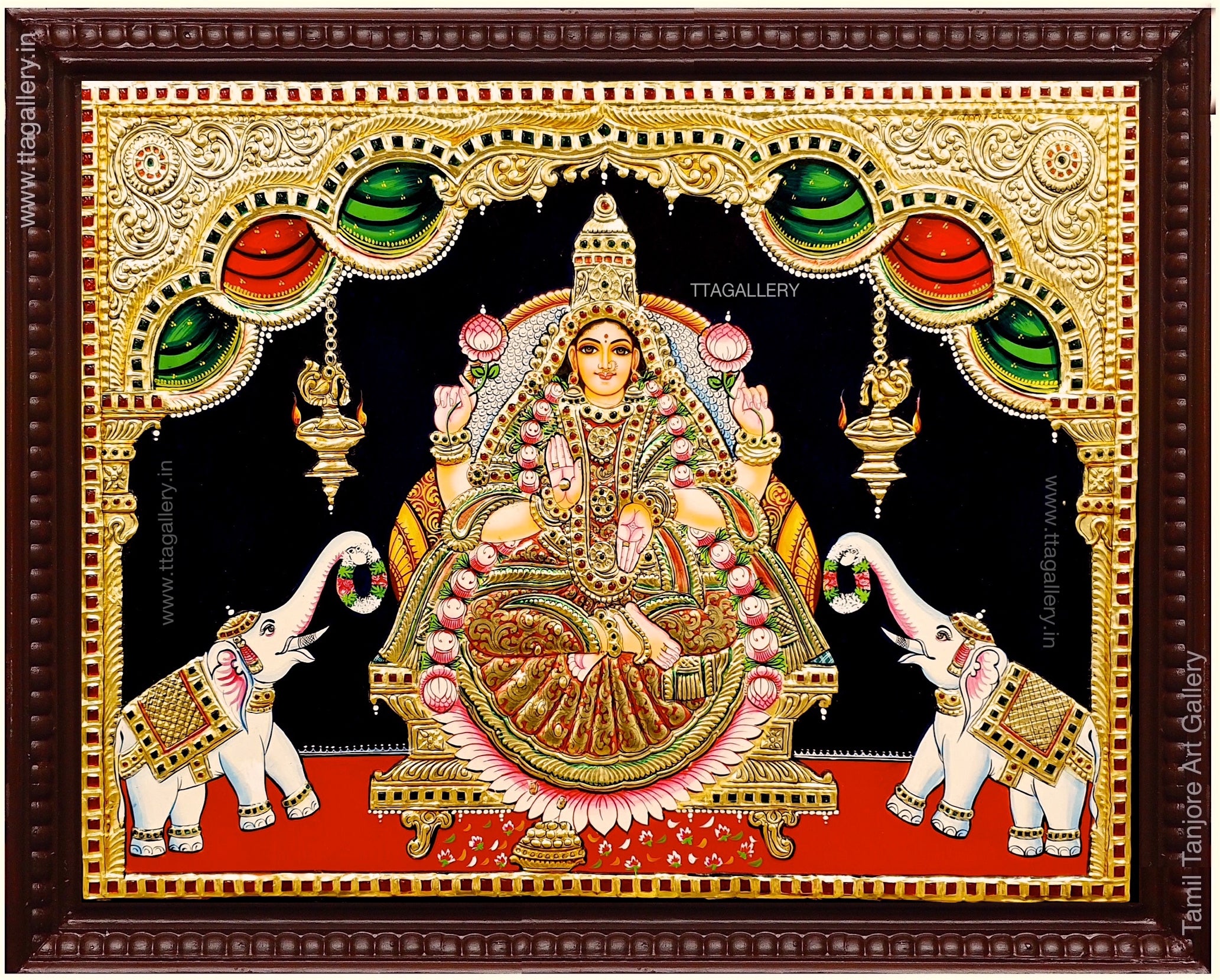 Lakshmi Tanjore Painting