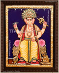 Lord Ganesha Tanjore Painting