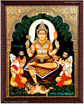 Dhakshinamurthy 3 Tanjore Painting