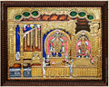 Chidambaram Natarajar Tanjore Painting