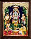 Sathya Narayana Tanjore Painting