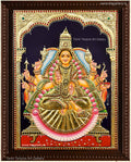 Veera Lakshmi Tanjore Painting