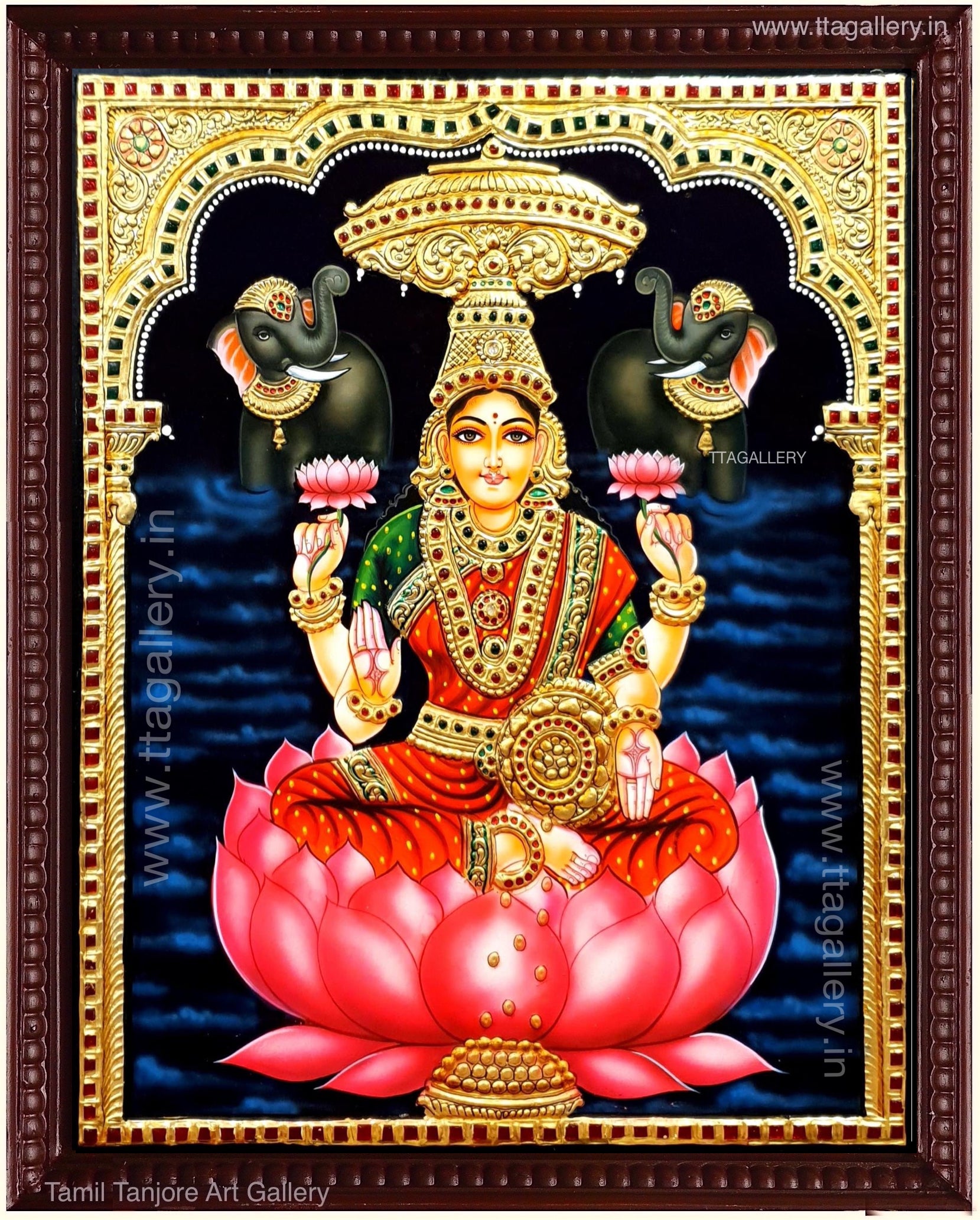 Lakshmi Tanjore Painting