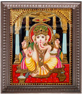 Raja Ganesha Tanjore Painting