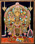 Renugambal Tanjore Painting