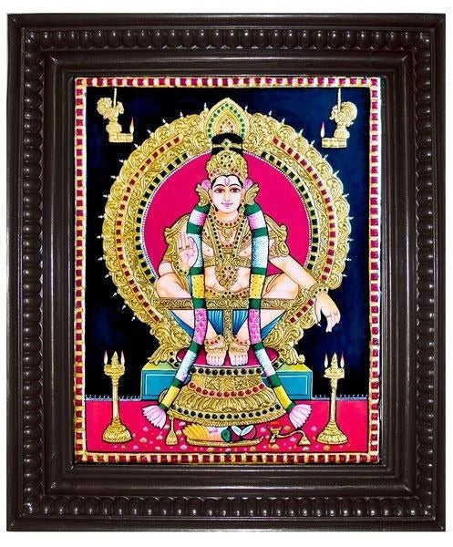 Ayyapan Tanjore Painting