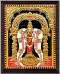 Mangadu Amman Tanjore Painting