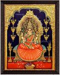 Sharadambal Traditional Tanjore Painting