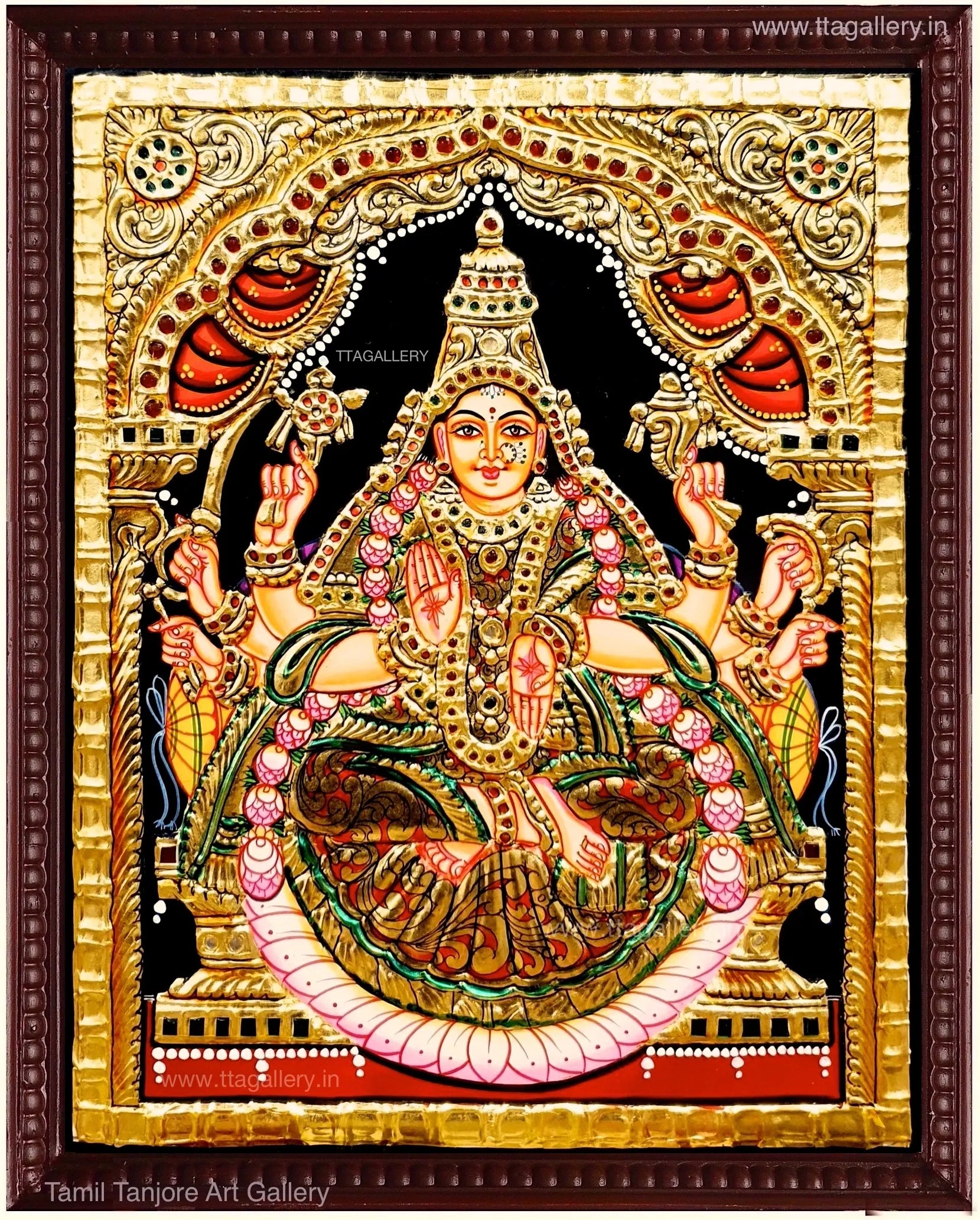 Ashta Lakshmi Set 8 Tanjore Painting