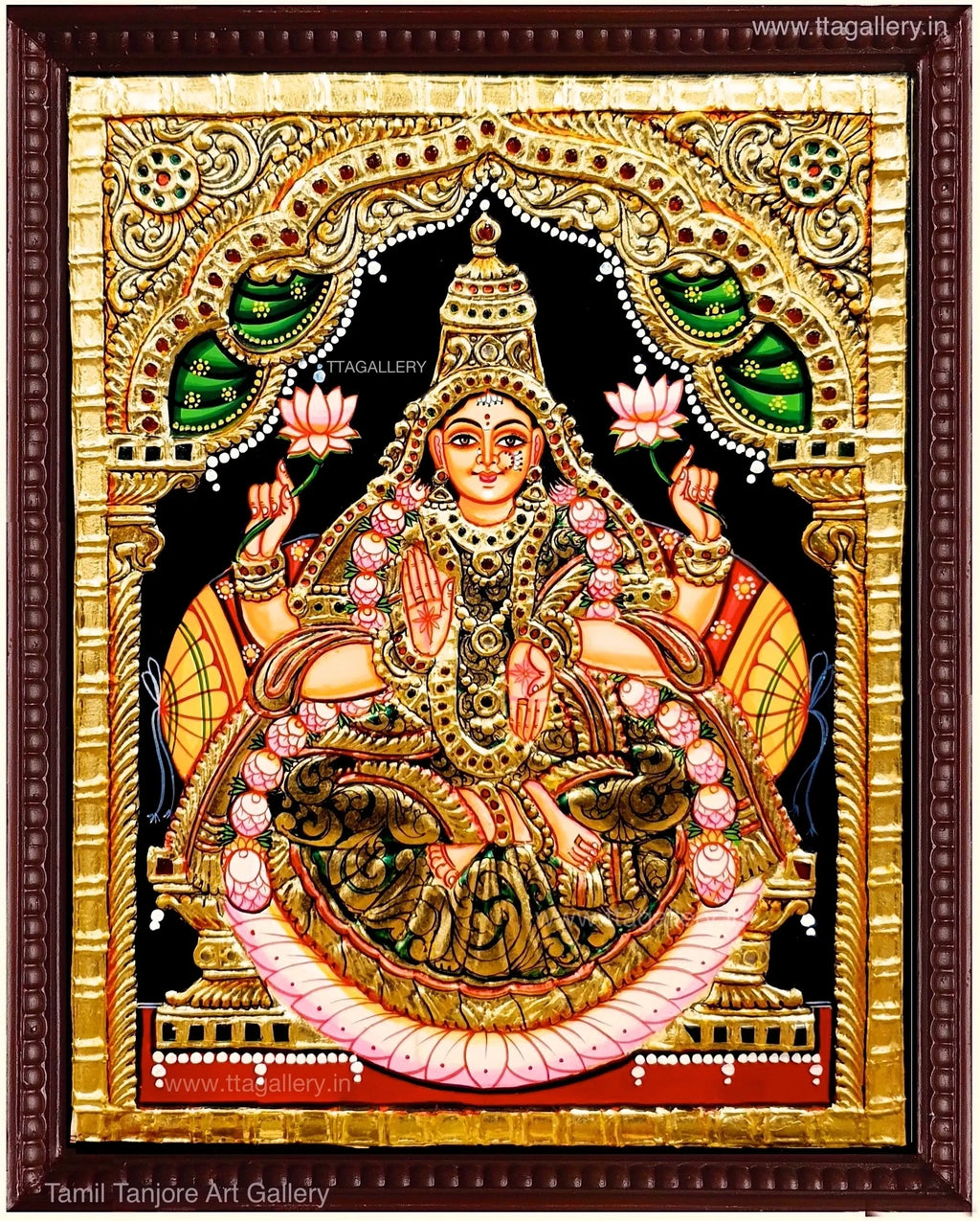 Ashta Lakshmi Set 8 Tanjore Painting